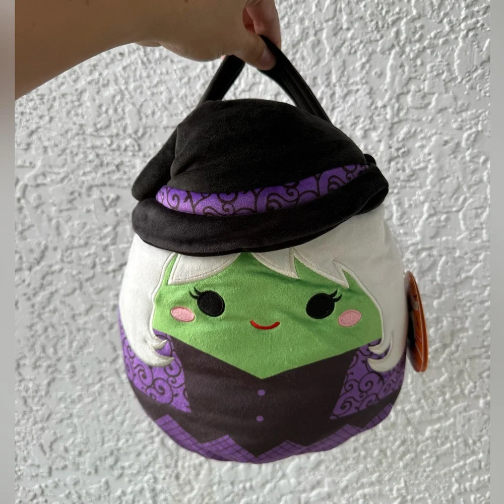 Squishmallows Mariposa the Witch Plush Bucket